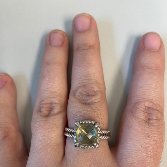 David Yurman Chatelaine ring size 8 - Picture 3 of 6